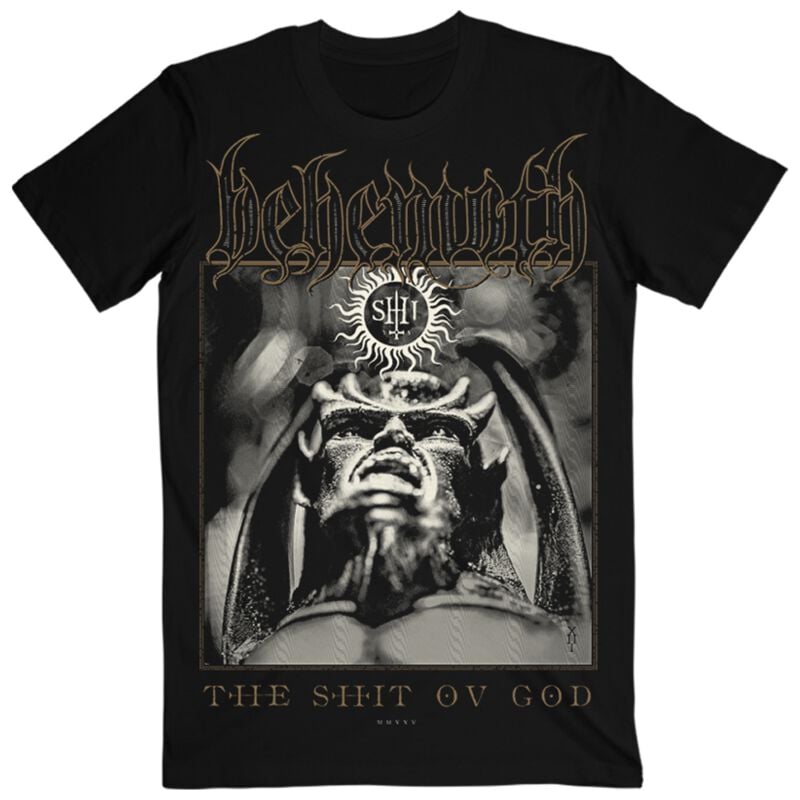 Behemoth The Shit ov God - Cover T-Shirt black - Image 2