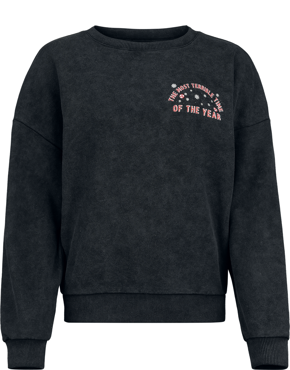 EMP Special Collection Xmas Christmas Jumper black - Image 3