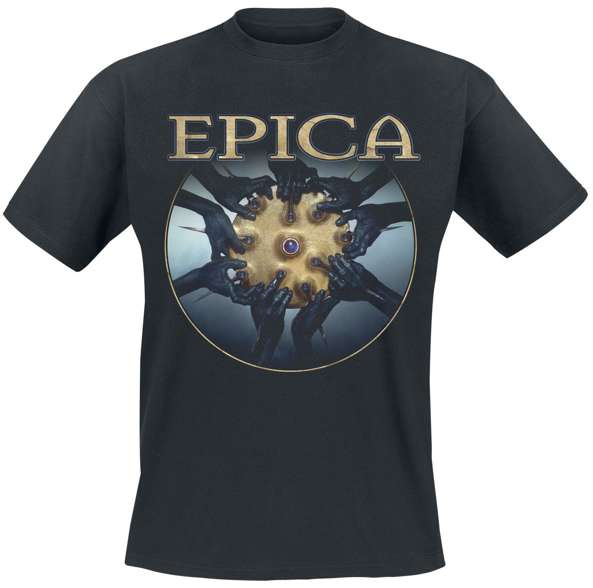 Epica Aspiral T-Shirt black - Image 2