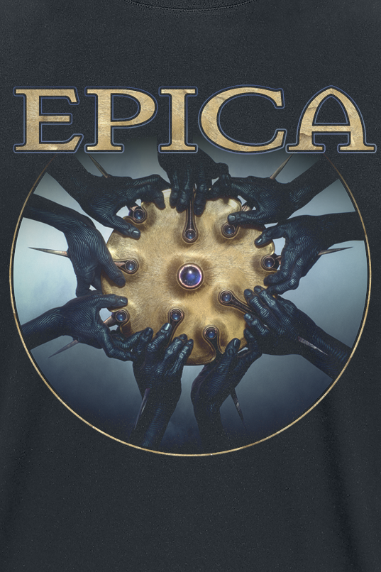 Epica Aspiral T-Shirt black - Image 3