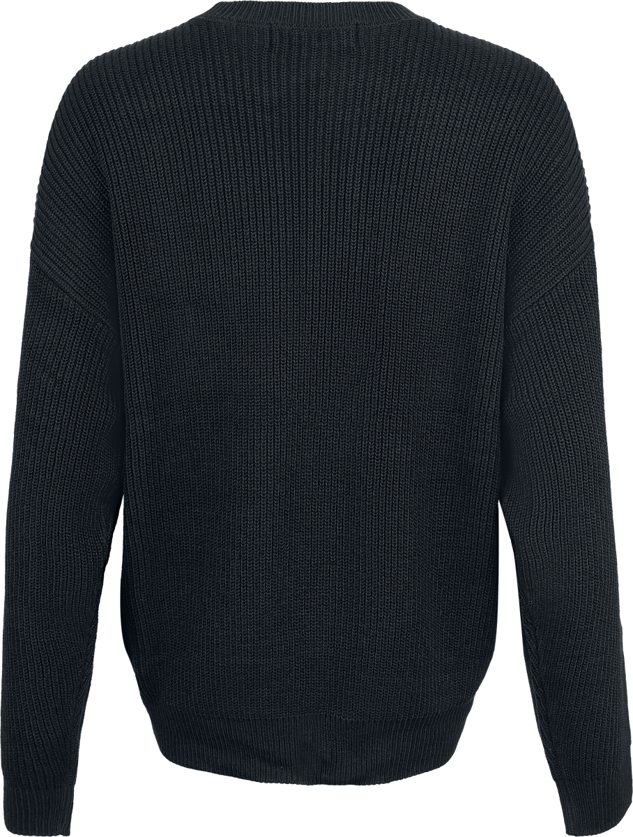 Black Premium by EMP Essential Knit jumper black - Image 3
