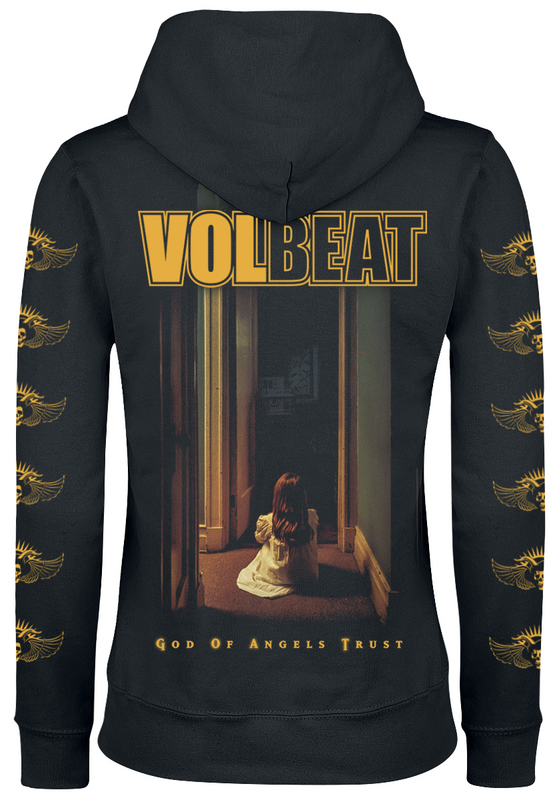 Volbeat God Of Angels Trust Hoodie black - Image 3