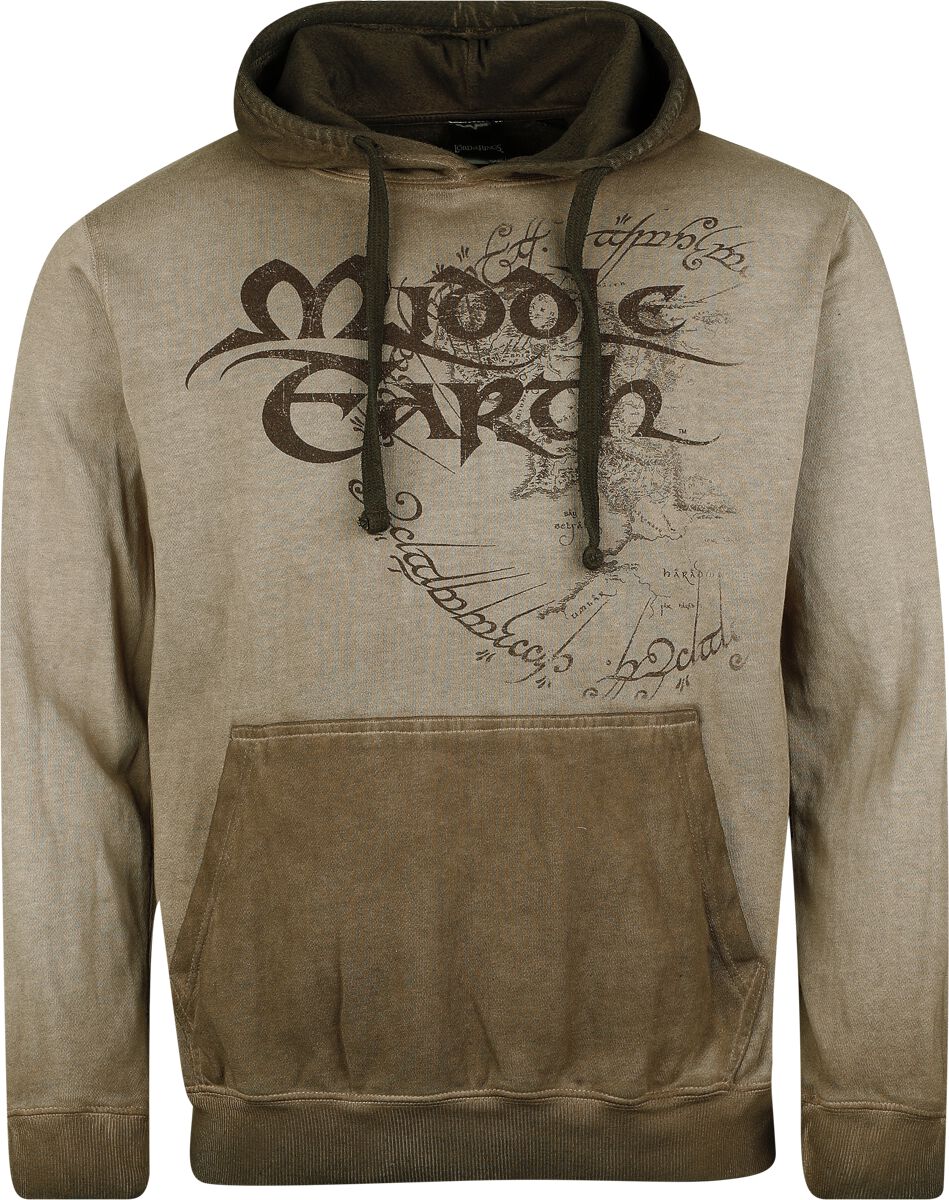 The Lord Of The Rings Middle Earth Hoodie light green - Image 2