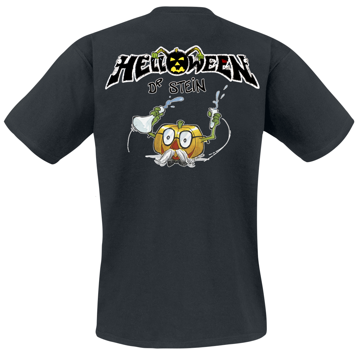 Helloween Dr. Stein T-Shirt black - Image 3