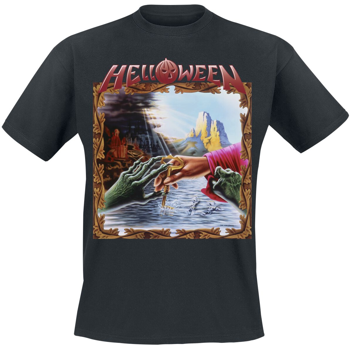 Helloween Keeper Of The Seven Keys T-Shirt black - Image 2