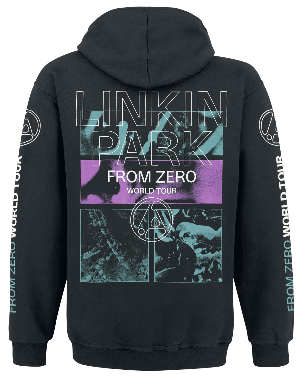 Linkin Park From Zero To World Tour Hoodie black - Image 3