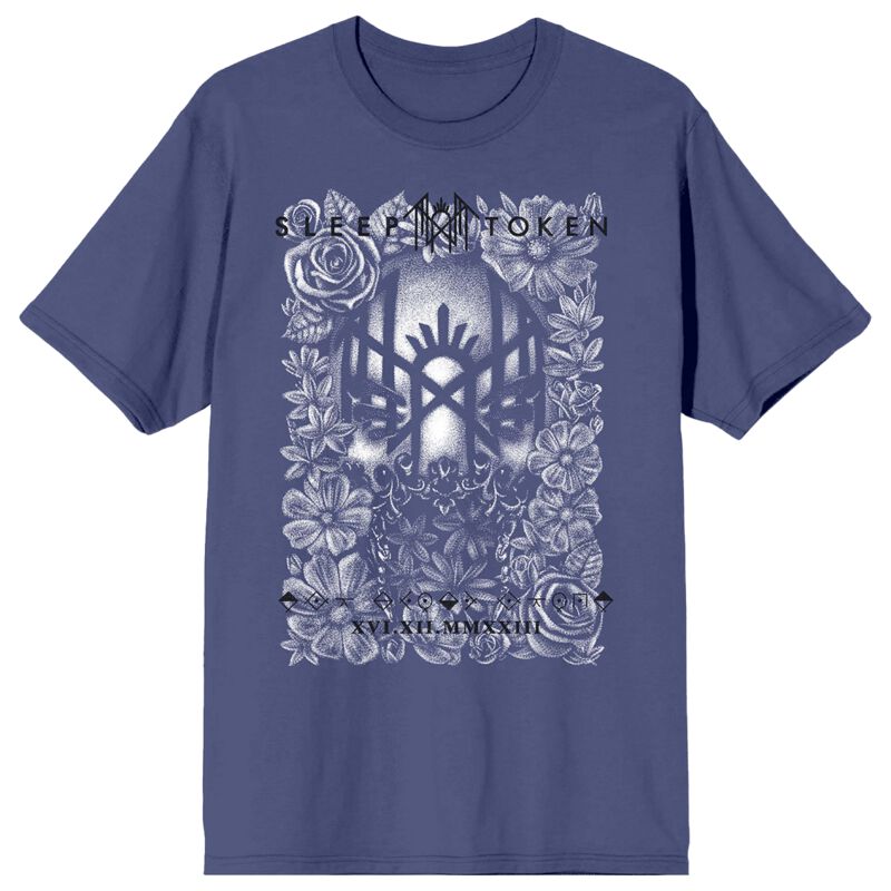 Sleep Token Vessel Flowers T-Shirt lilac - Image 2