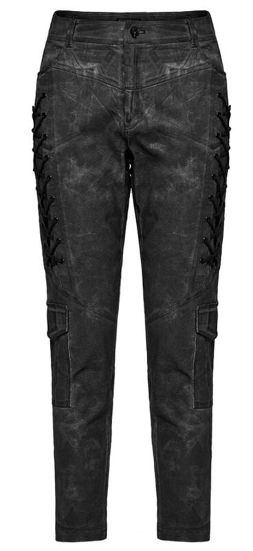 Punk Rave Men's Punk Trousers Jeans black - Image 2