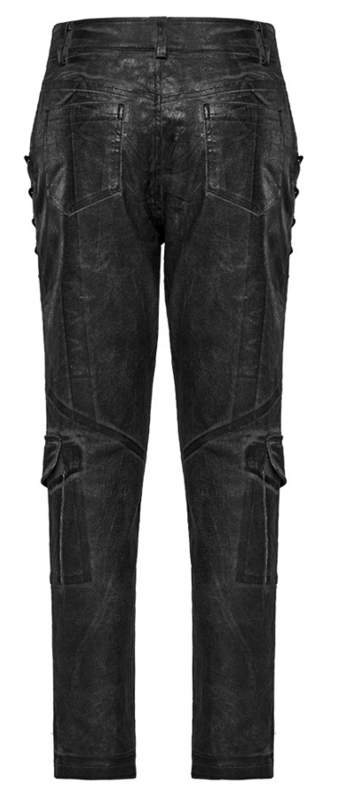 Punk Rave Men's Punk Trousers Jeans black - Image 3