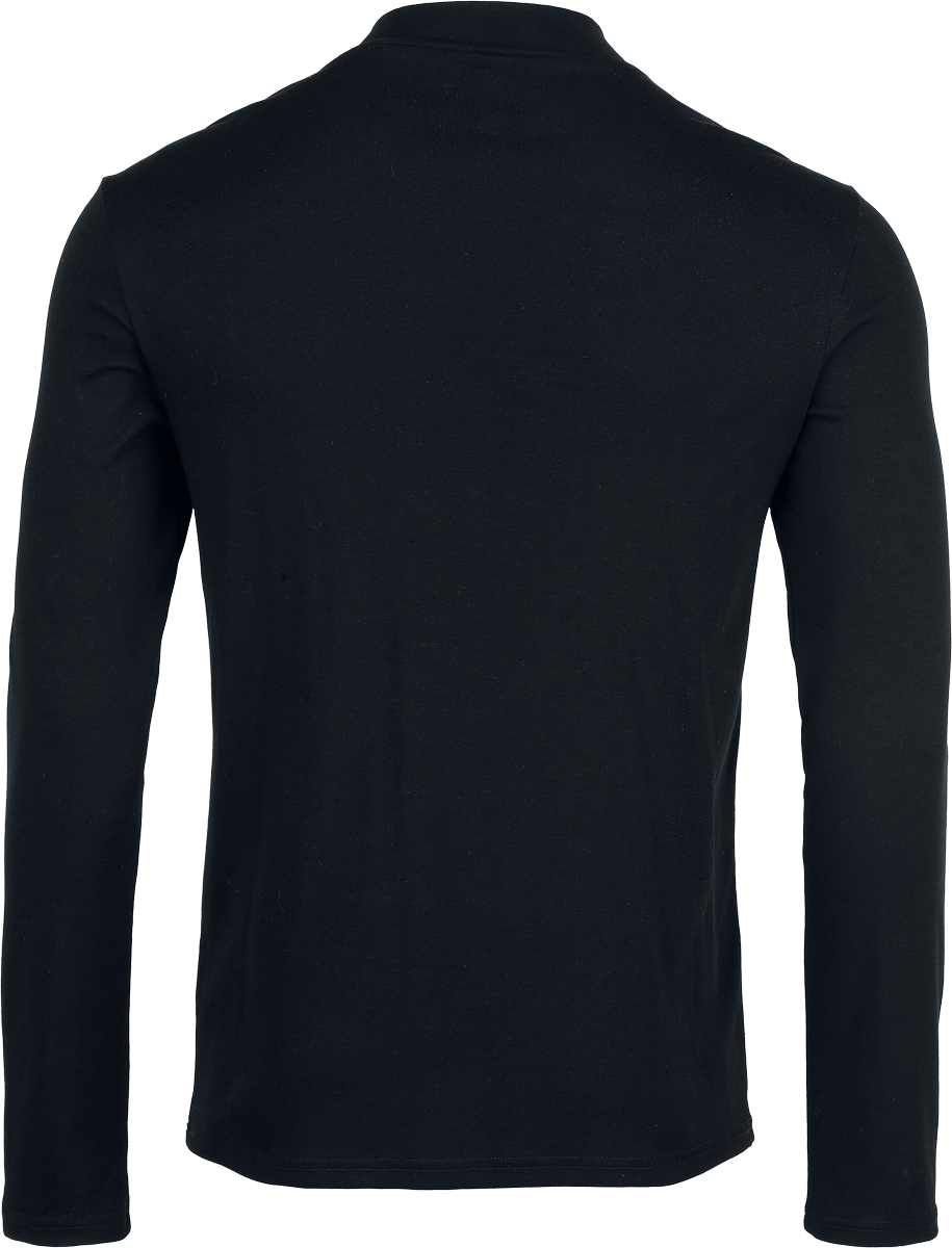 Punk Rave Punk Handsome - Long-sleeved Top Long-sleeve Shirt black red - Image 3