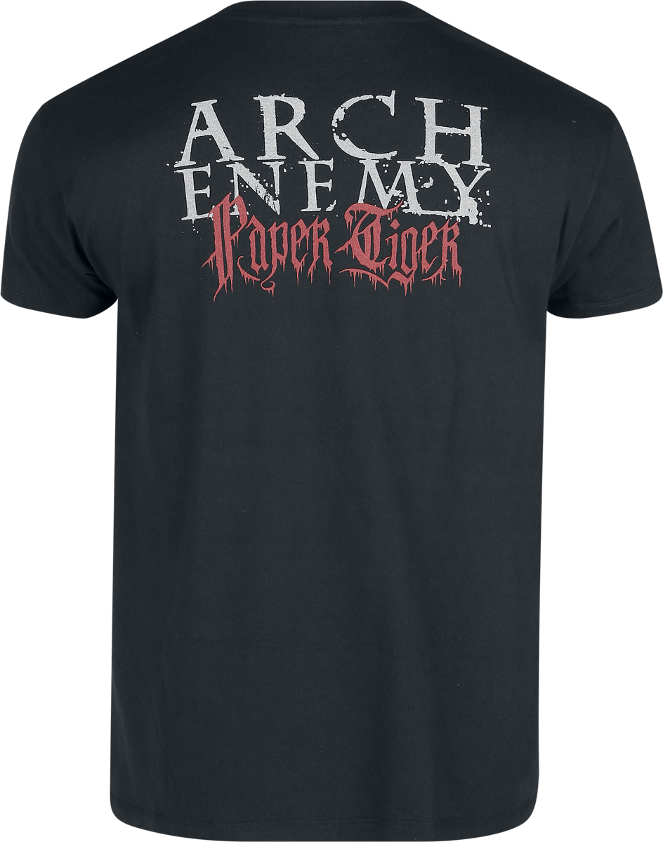 Arch Enemy Flames Tiger T-Shirt black - Image 3