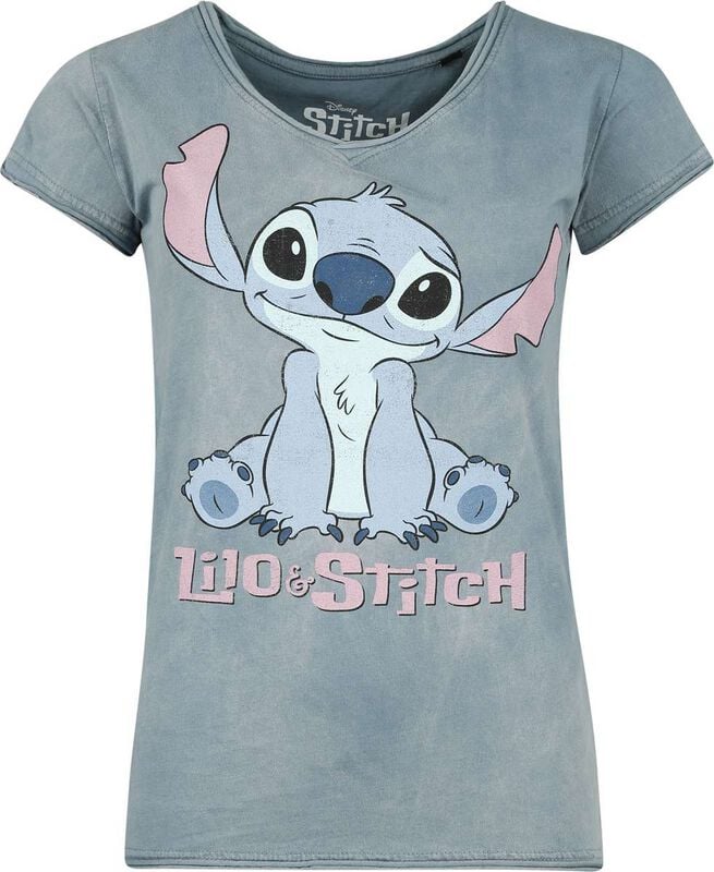 Lilo & Stitch Stitch - Sit T-Shirt blue - Image 2