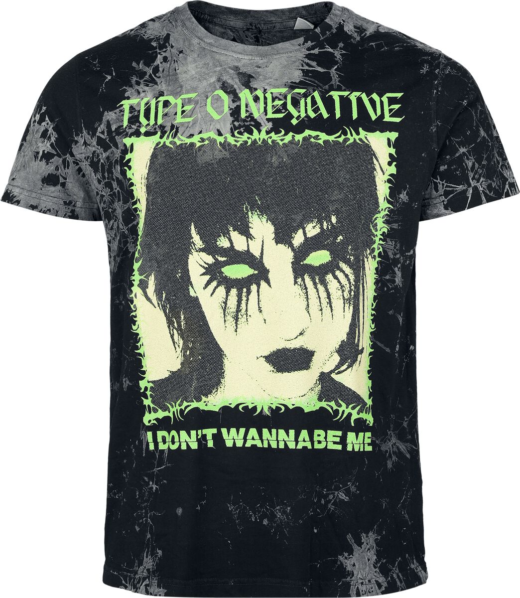 Type O Negative I Don't Wanna T-Shirt black grey - Image 2