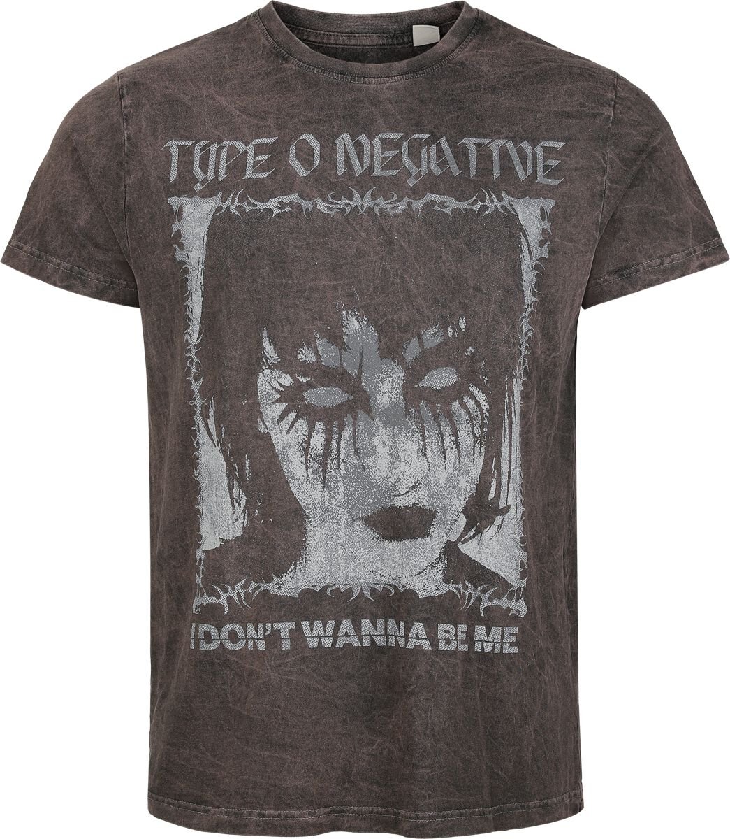 Type O Negative I Don't Wanna T-Shirt grey - Image 2