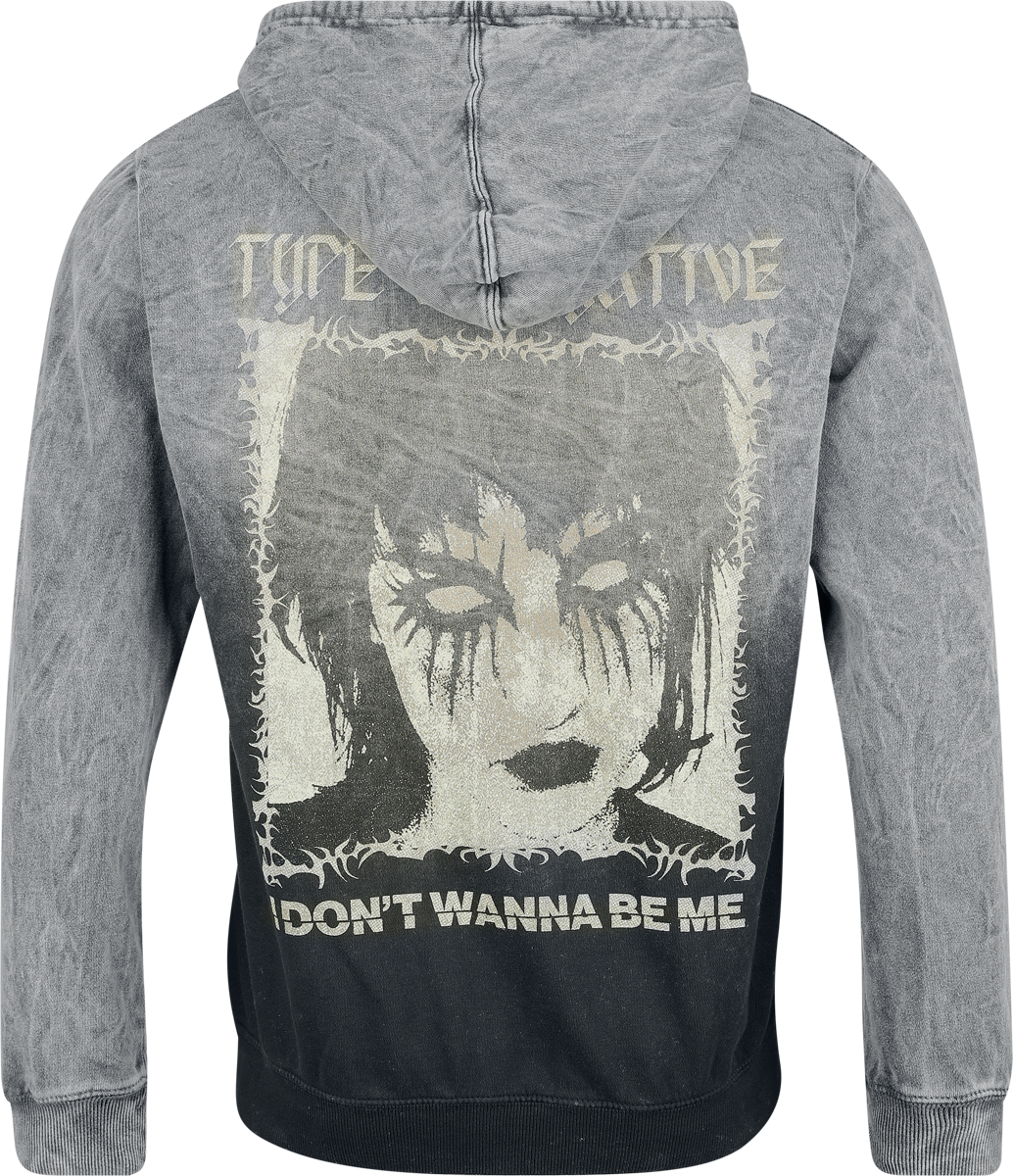 Type O Negative I Don't Wanna Hoodie grey - Image 3