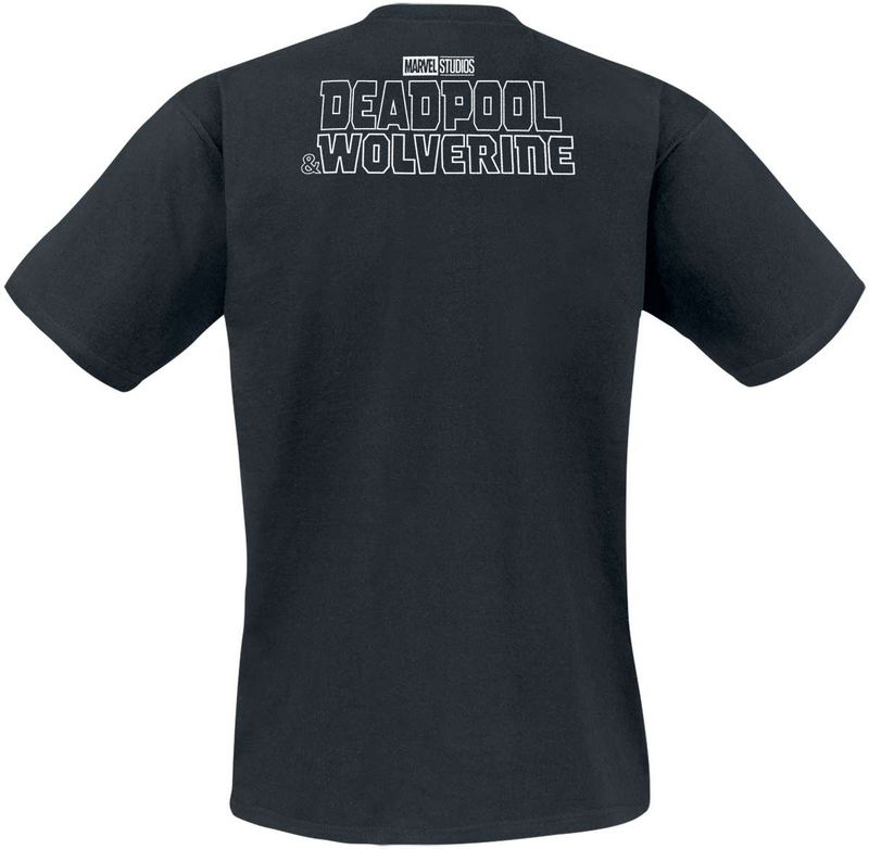 Deadpool Deadpool and Wolverine T-Shirt black - Image 3
