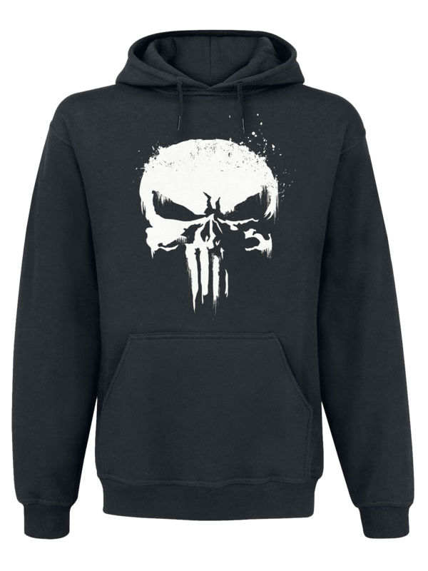 The Punisher Skull - Glow in the dark Knit jumper black - Image 3