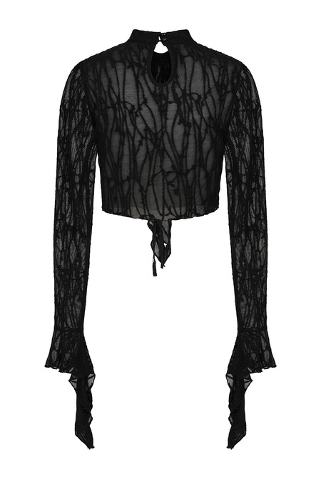 Banned Abyssia Top Blouse black - Image 3