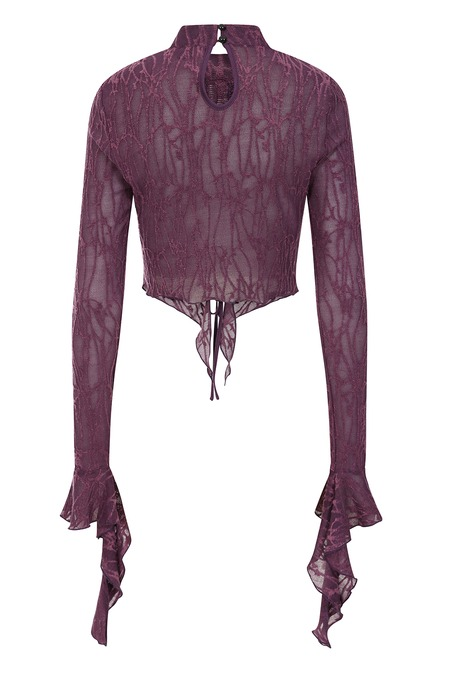 Banned Abyssia Top Blouse lilac - Image 3