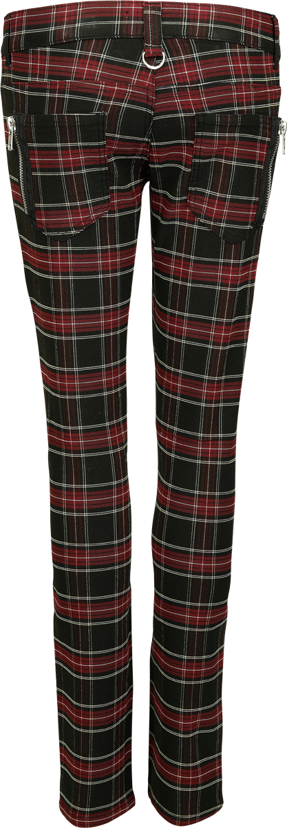 Banned Forever Yours Trousers Cloth Trousers black red - Image 3