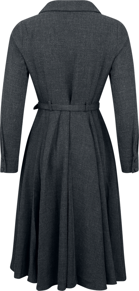 Banned Retro Marigold Dress Midi Dress black - Image 3