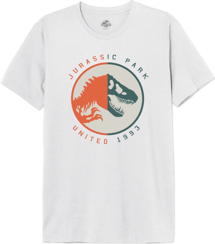 Jurassic Park United 1993 T-Shirt white - Image 2