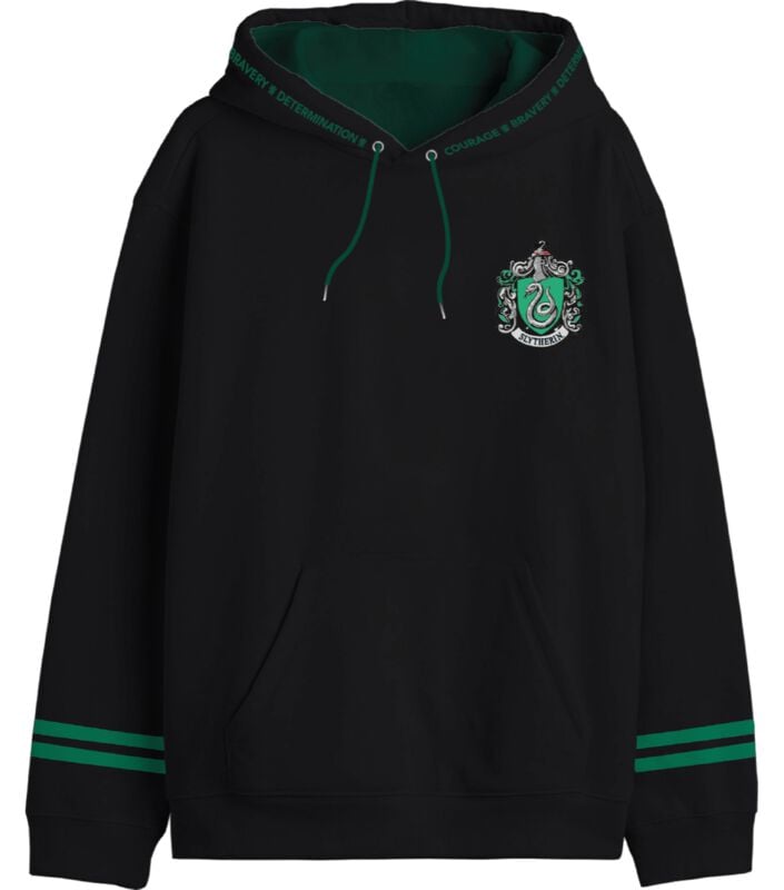 Harry Potter Slytherin - House Crest Hoodie black - Image 2