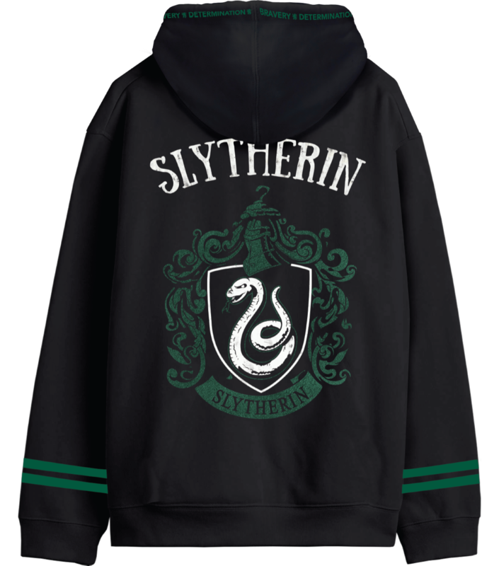Harry Potter Slytherin - House Crest Hoodie black - Image 3