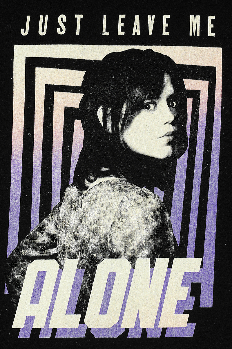 Beetlejuice Astrid Deetz - Just leave me alone T-Shirt black - Image 3