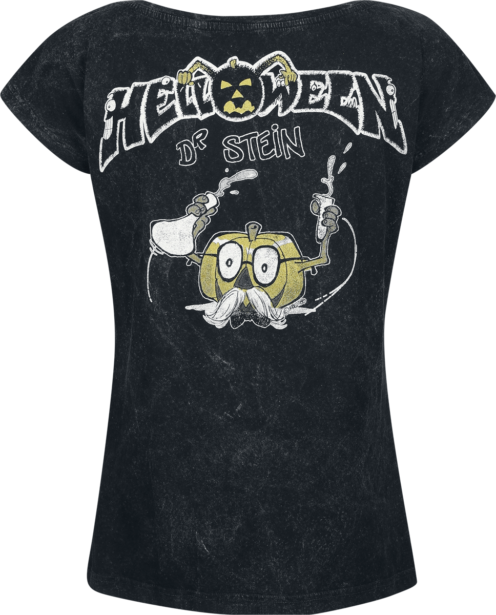 Helloween Dr. Stein T-Shirt anthracite - Image 3