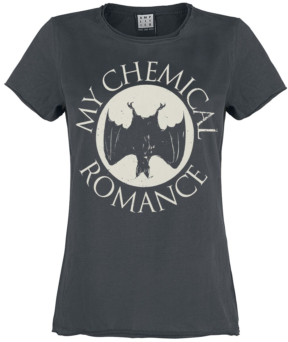 My Chemical Romance Amplified Collection - Bat T-Shirt charcoal - Image 2