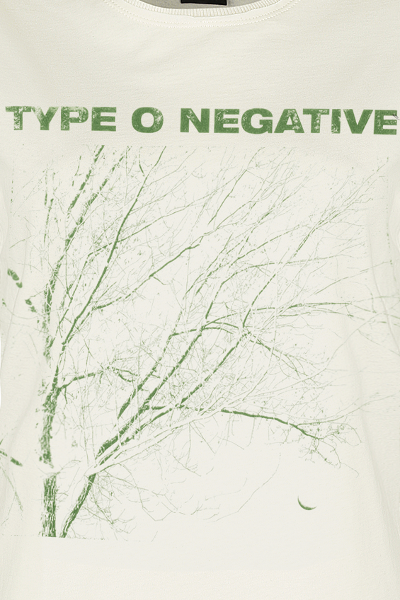 Type O Negative Amplified Collection - Green Tree T-Shirt off white - Image 3