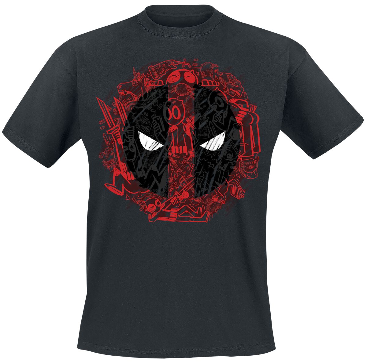 Deadpool Deadpool - Stamp T-Shirt black - Image 2