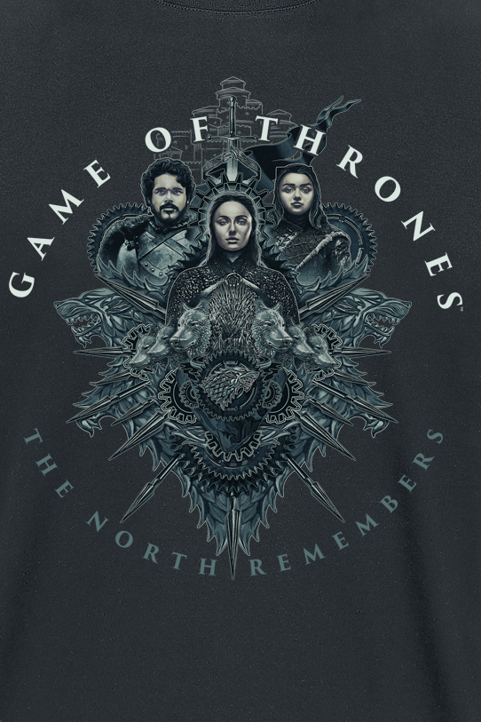 Game of Thrones The North Remembers T-Shirt black - Image 3