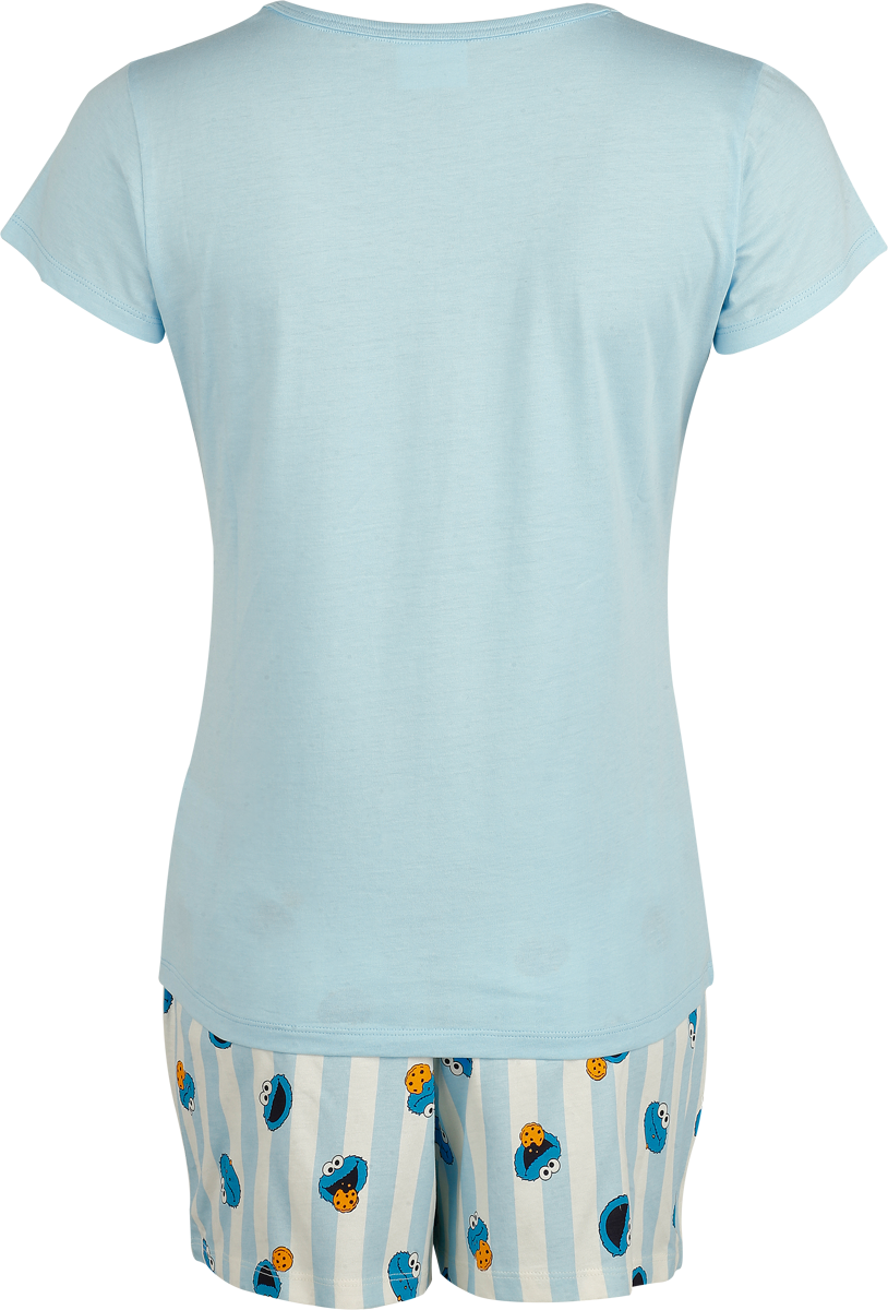 Sesame Street Cookie Monster Pyjama multicolour - Image 3