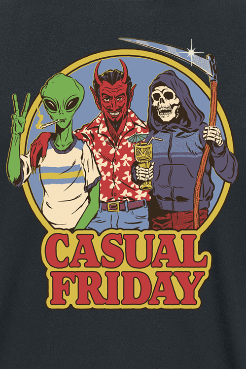 Steven Rhodes Casual Friday T-Shirt black - Image 3