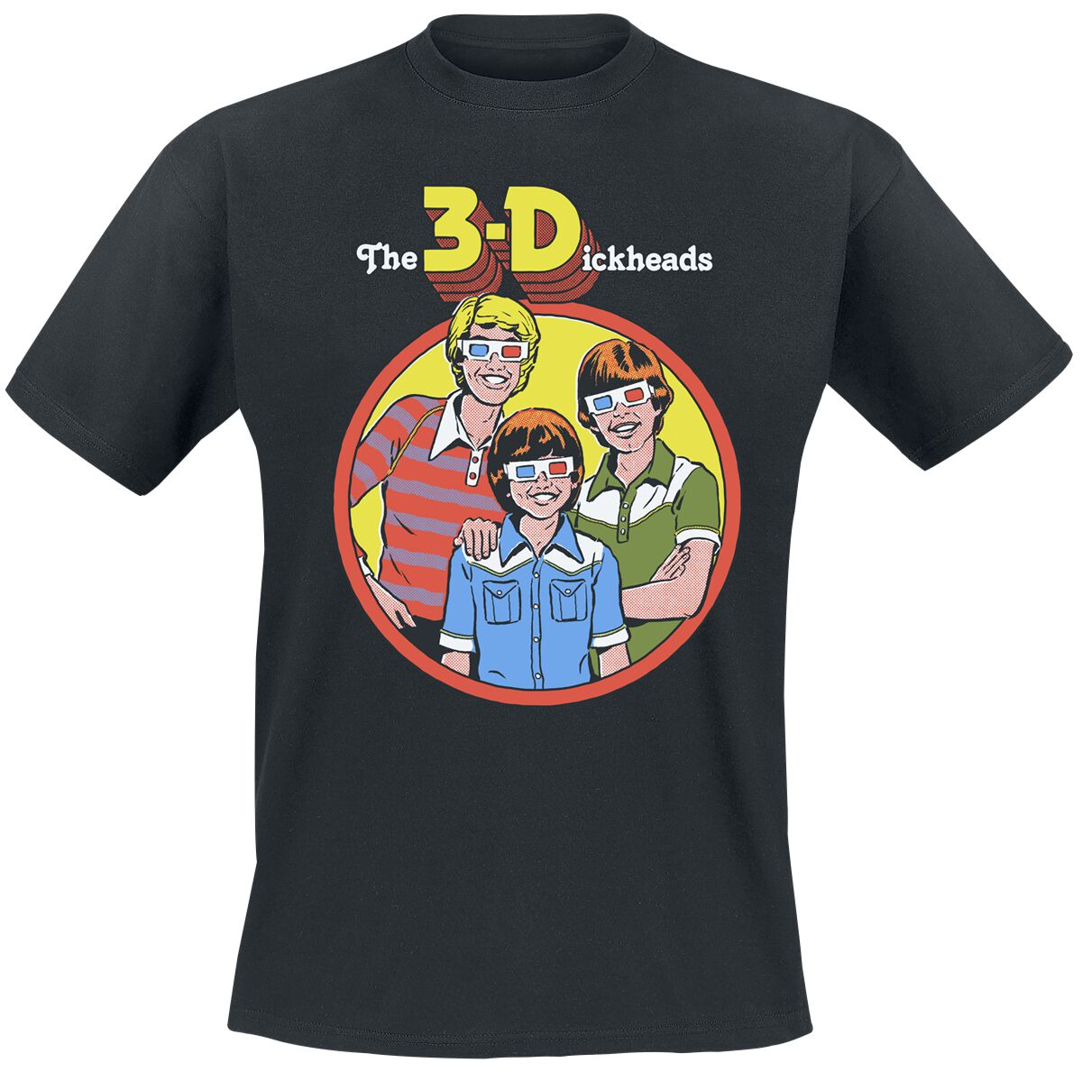 Steven Rhodes 3D T-Shirt black - Image 2