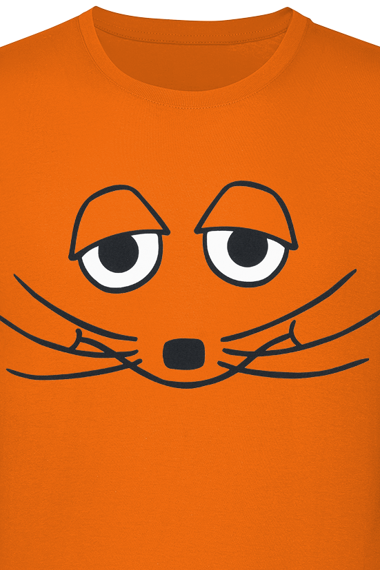 Die Sendung mit der Maus Die Maus T-Shirt orange - Image 3