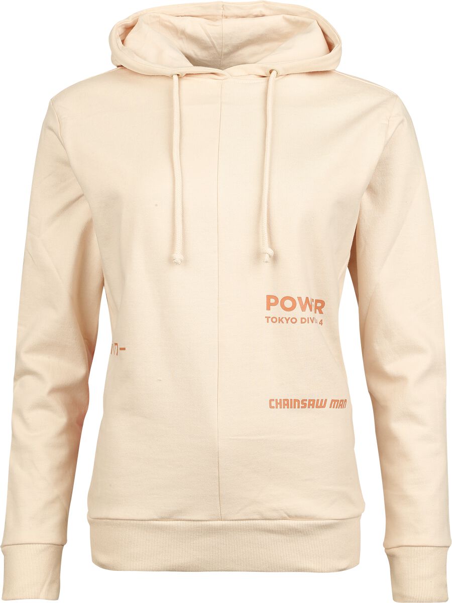 Chainsaw Man Power Tokyo Division 4 Hoodie beige - Image 2