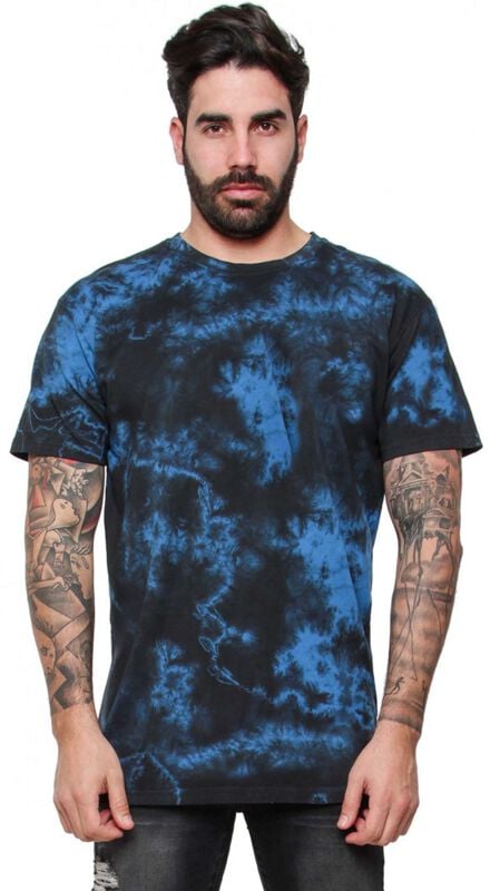 Outer Vision Royal Black-Blue T-shirt T-Shirt black blue - Image 2