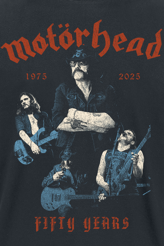 Motörhead 50 Lemmy Collage T-Shirt black - Image 3