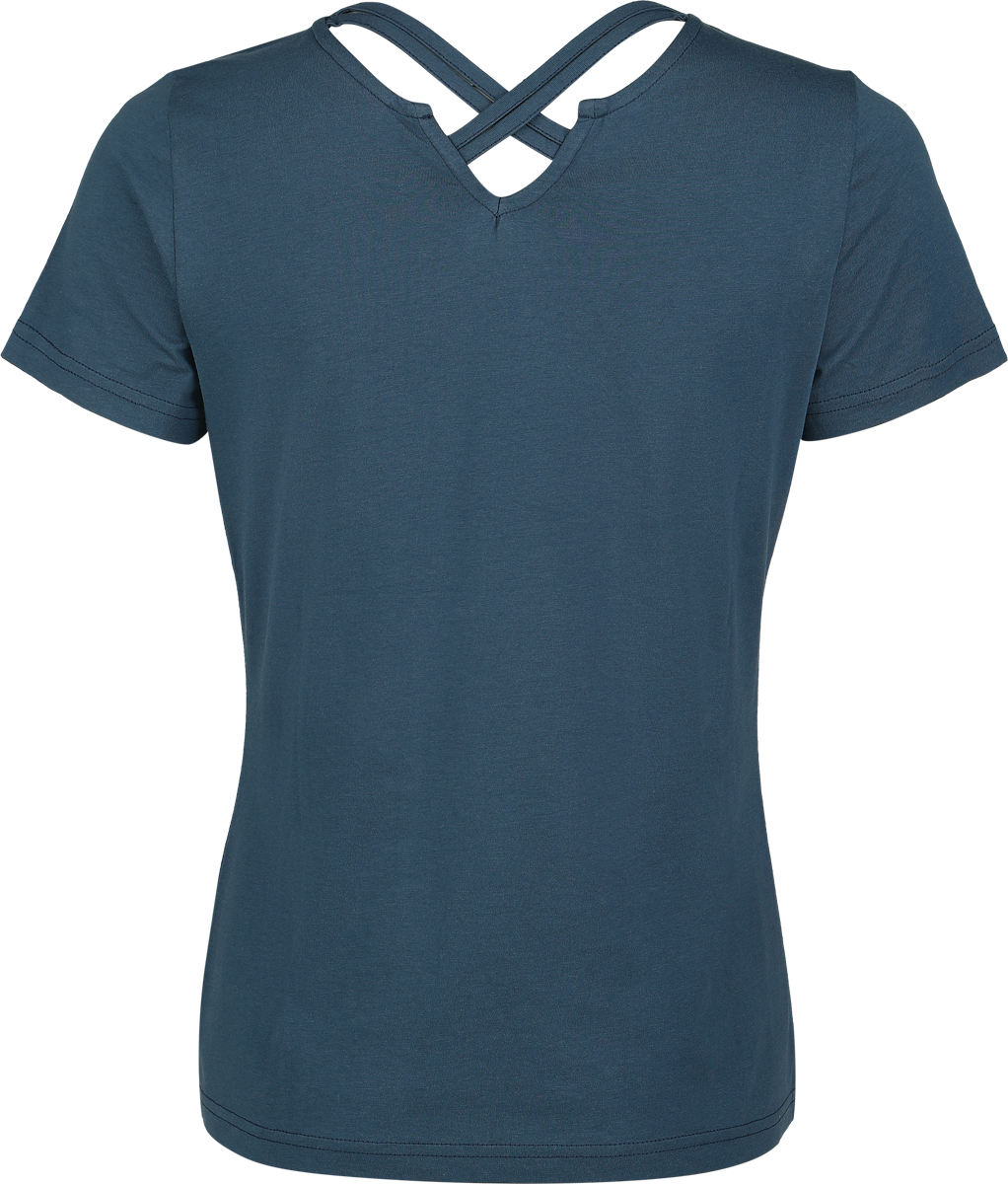 Harry Potter T-shirt with Hogwarts crest T-Shirt blue - Image 3