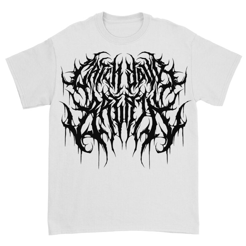 Catch Your Breath Deathcore Logo T-Shirt white - Image 2