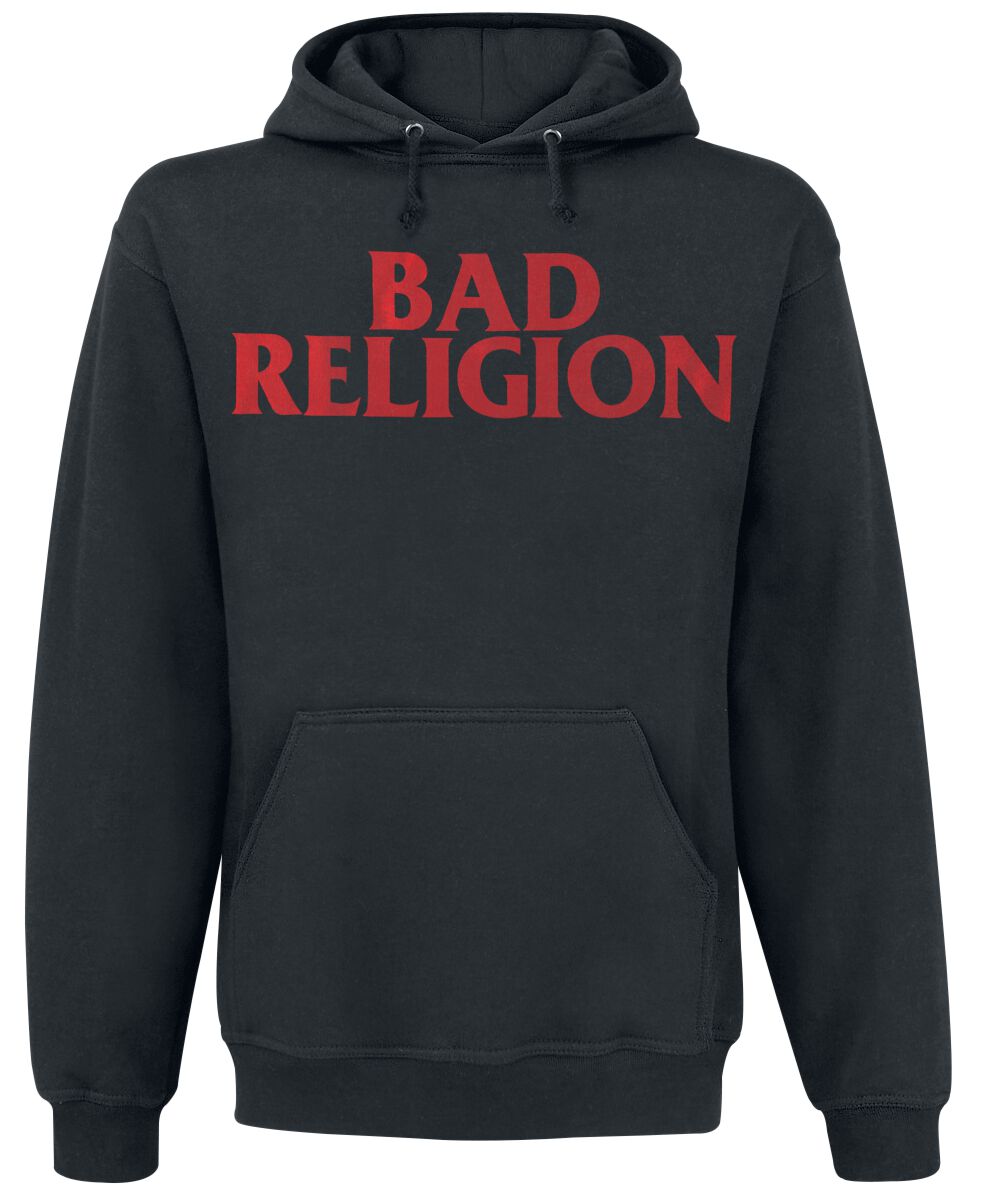 Bad Religion Logo Crossbuster Hoodie black - Image 2