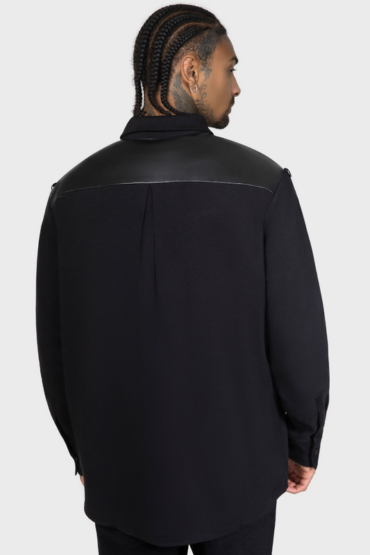 Killstar Burning Light Shirt Longsleeve black - Image 3