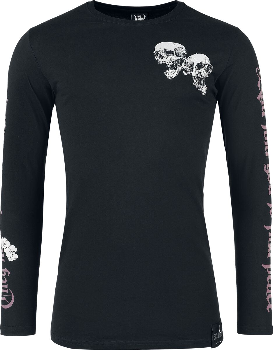 Killstar Heal your Heart Long-sleeved Top Long-sleeve Shirt black - Image 2