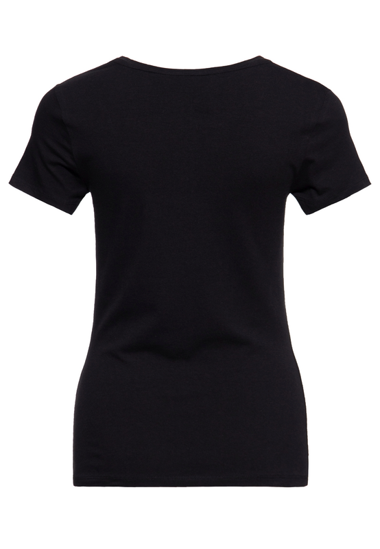 Queen Kerosin Rockabilly Kitten T-shirt T-Shirt black - Image 3