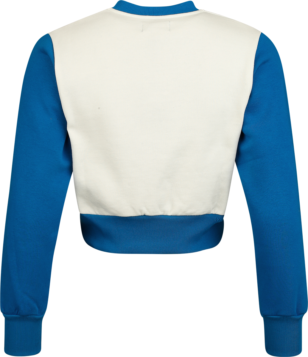 Queen Kerosin Racer Queen Long-sleeved Top Sweatshirt beige dark blue - Image 3