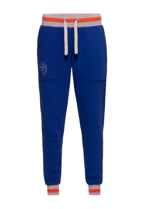 Queen Kerosin Kitten Sport Club Varsity Joggers Tracksuit Trousers blue beige - Image 2