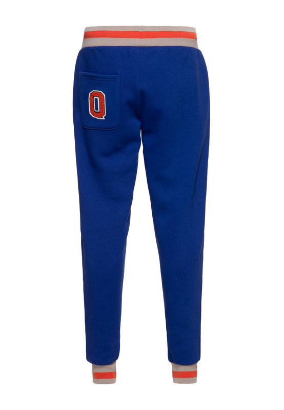 Queen Kerosin Kitten Sport Club Varsity Joggers Tracksuit Trousers blue beige - Image 3